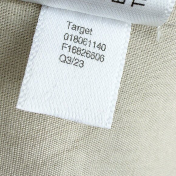 A NEW DAY Linen-Blend 2-Button Tan Beige Blazer Jacket Size M - Picture 7 of 8